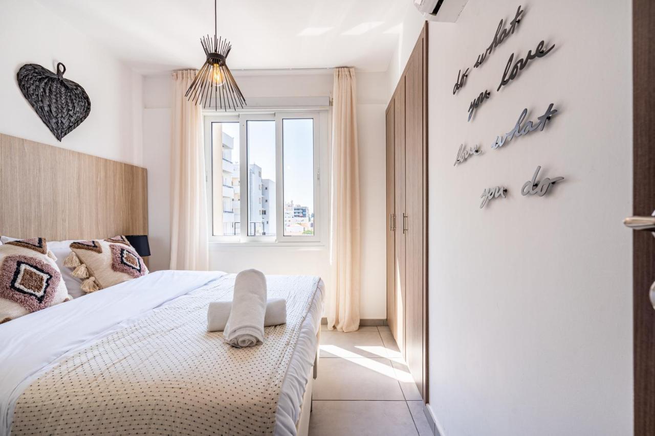 Made With Love 1-Br Apt By Finikoudes Beach Larnaca Exteriér fotografie